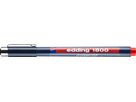 EDDING Profipen 1800 0.35mm 1800-2-03 rosso (4004764044115)