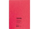 NOVOOO Pressspanheft rot A4 729793 5mm kariert, 80g,Rand 48 Blatt (9010729087023)