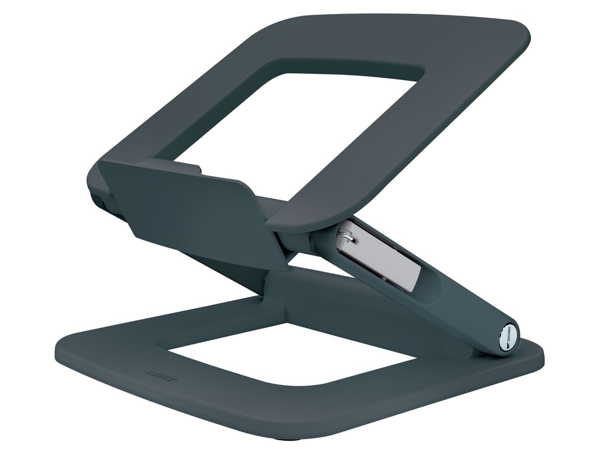 LEITZ Support pour moniteur Ergo 6424-00-89 Gris Fonce (4002432138340)