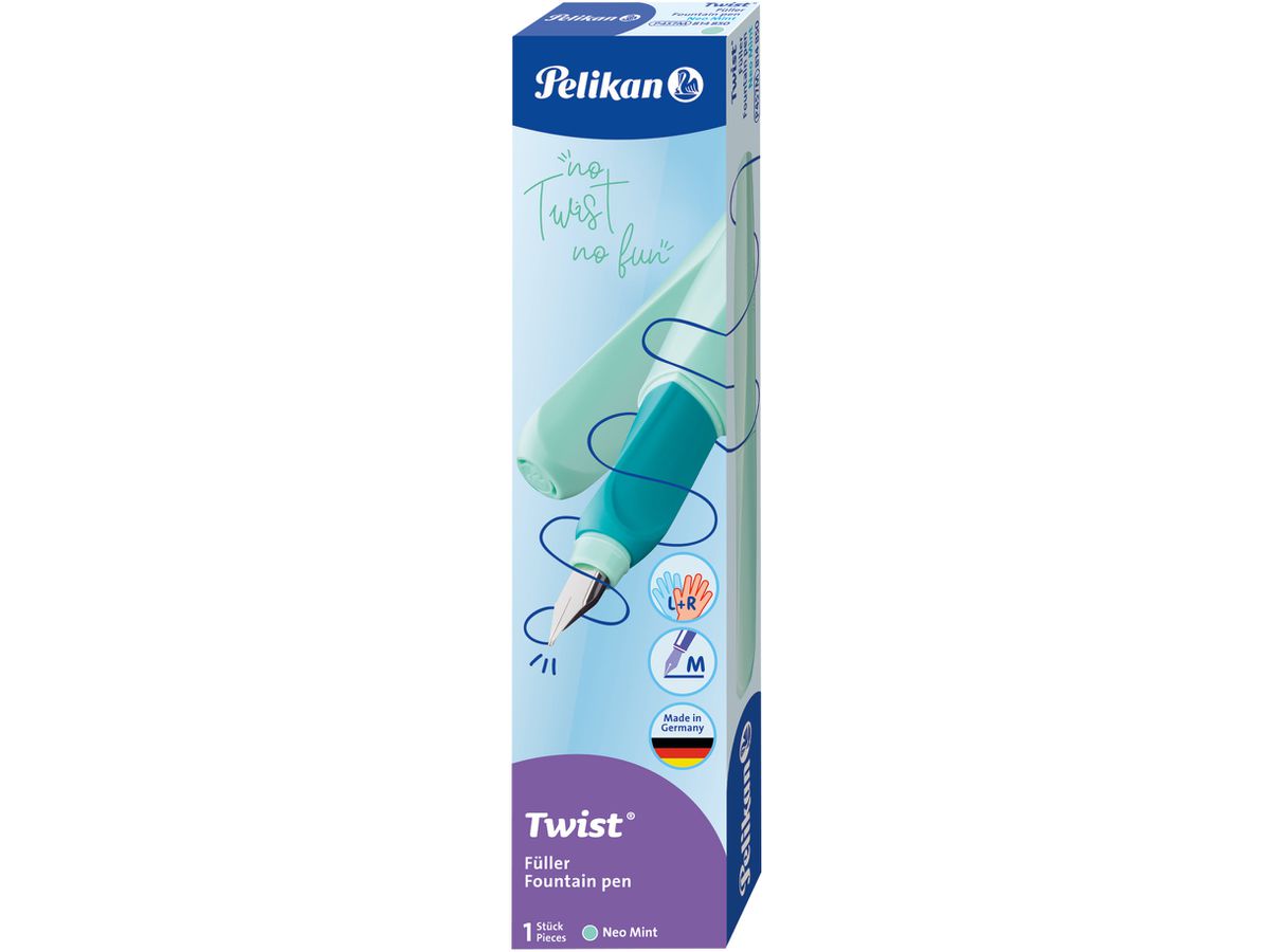 PELIKAN Stylo plume Twist M 814850 Neo Mint (4012700814852)