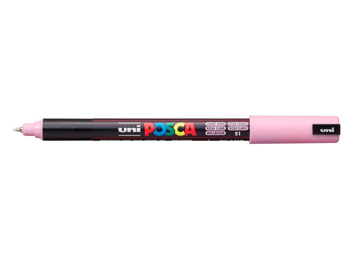 POSCA Fineliner 0.7mm PC-1MR_LIGHT PINK rose (4902778249444)