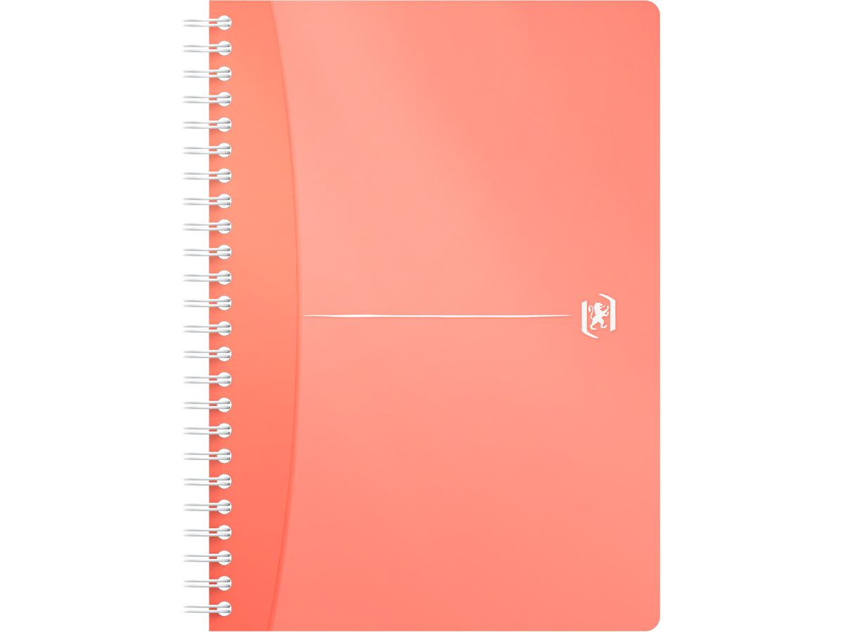 OXFORD Spiralbuch MyColours A5 100102483 kariert 5mm, 90g 90 Blatt (3020120029337)