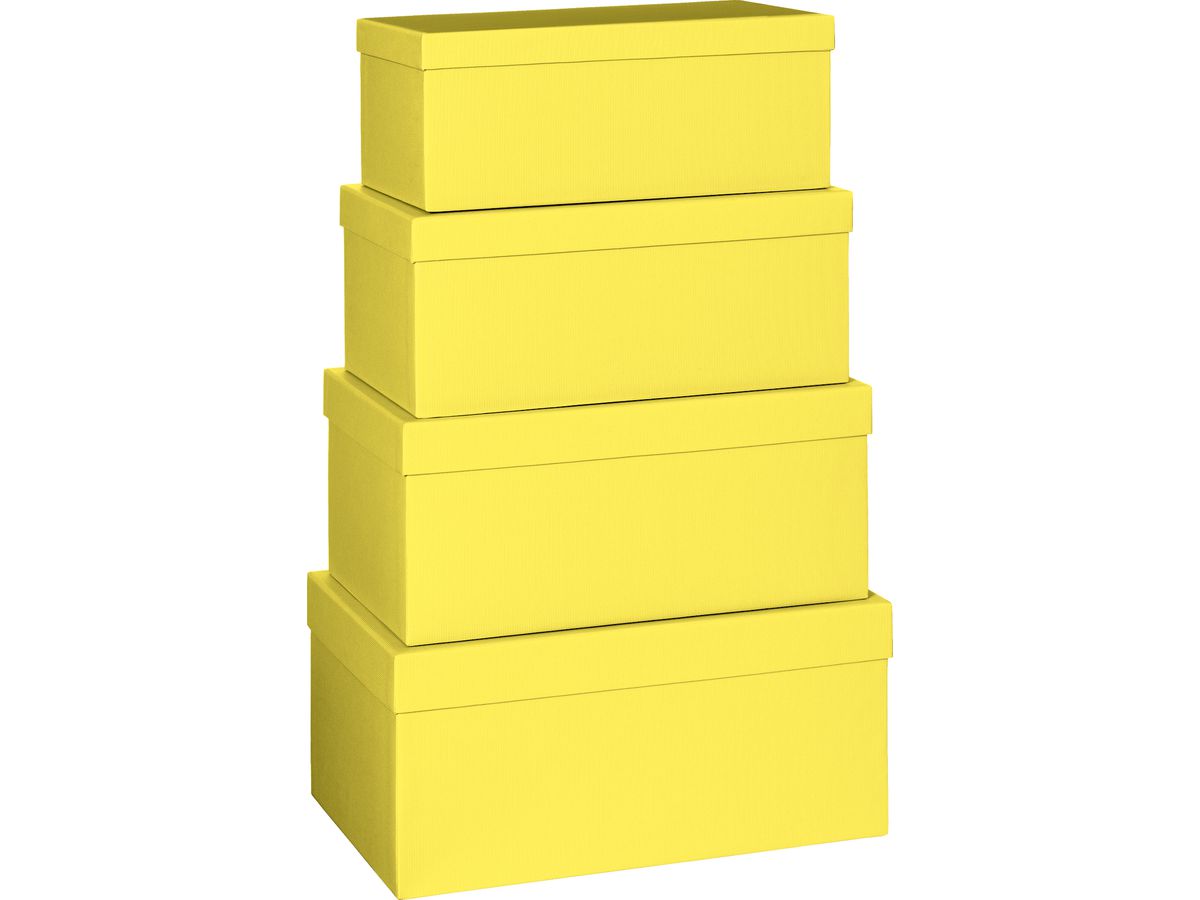 STEWO Box cadeau One Colour 2552785510 jaune 4 pcs. (7613074024518)