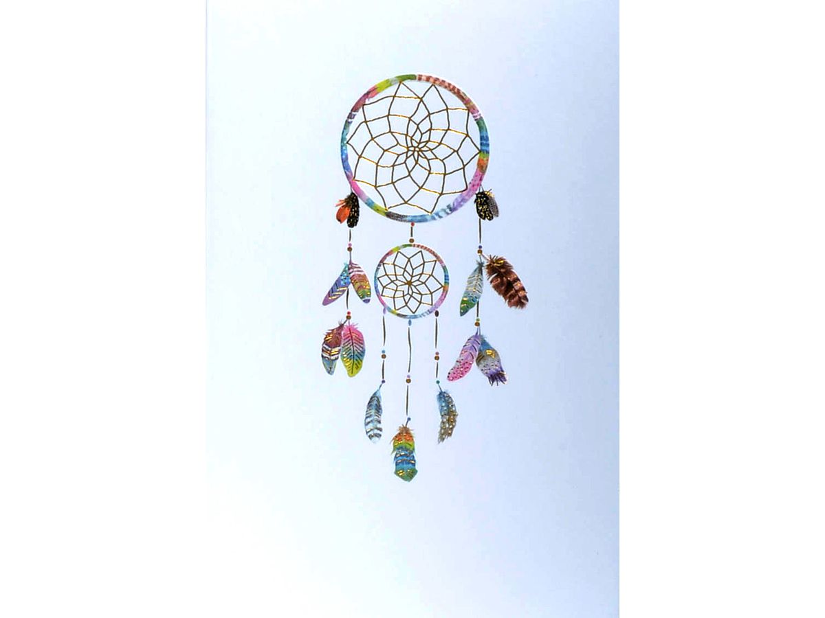 ABC Carte de voeux attrapeur rêves 1120002000 B6 ()