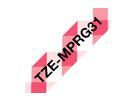 PTOUCH Band, laminiert schwarz/rot TZe-MPRG31 PT-DV600VP 12 mm (4977766770255)