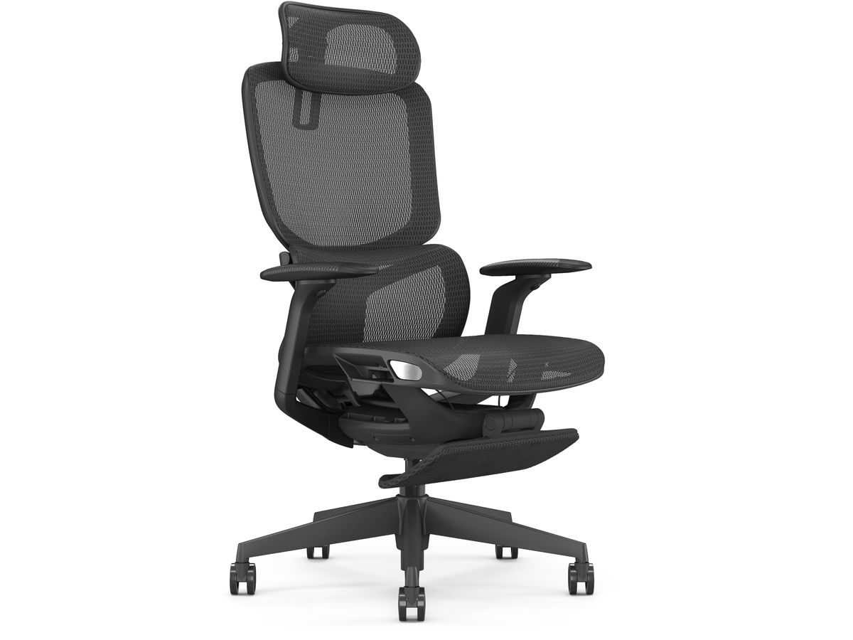 APOLLO Chaise de bureau Aero X-005A noir (7613058040008)