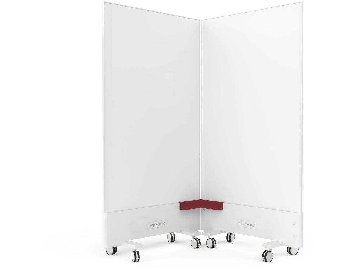 MAGNETOPLAN Eckablageschale Infinity Wall 114663003 rubinrot (4013695060378)