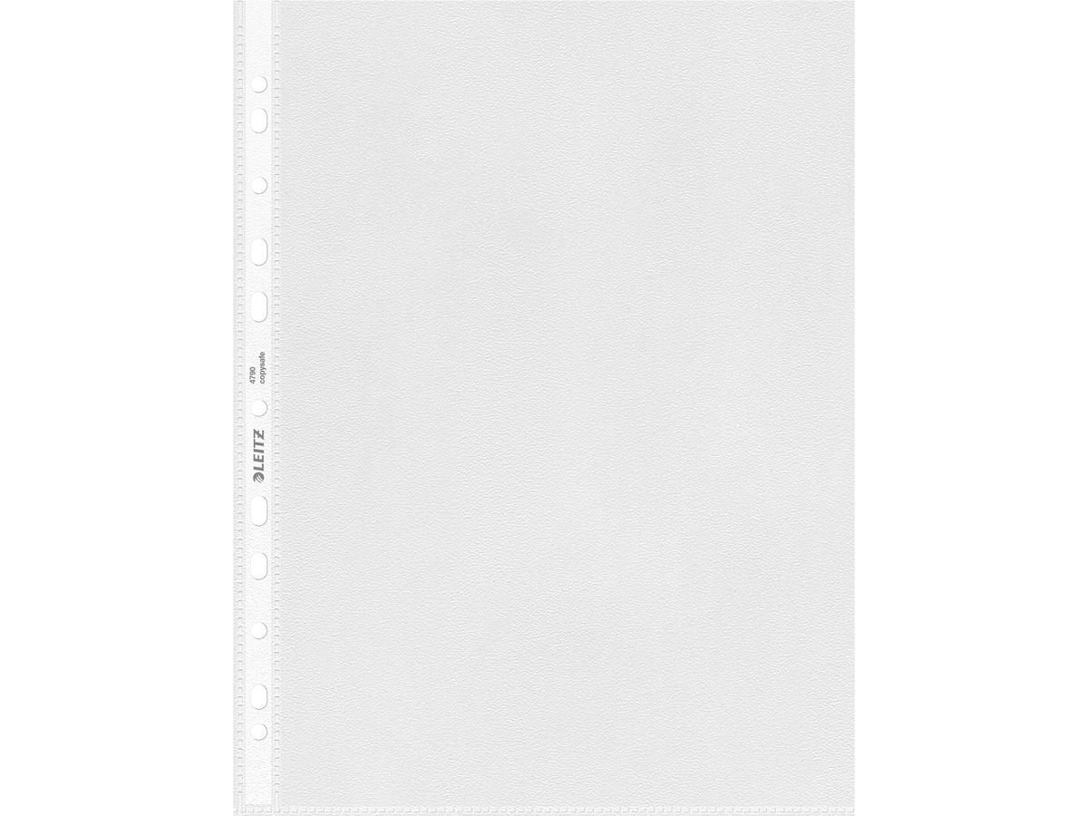 LEITZ Dossier PP A4 47900000 grana, 0,09mm 100 pz. (4002432432134)