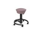 AERIS Tabouret Swopper 102HBSTBKBKC noir/violet, à roulettes (4250200425493)
