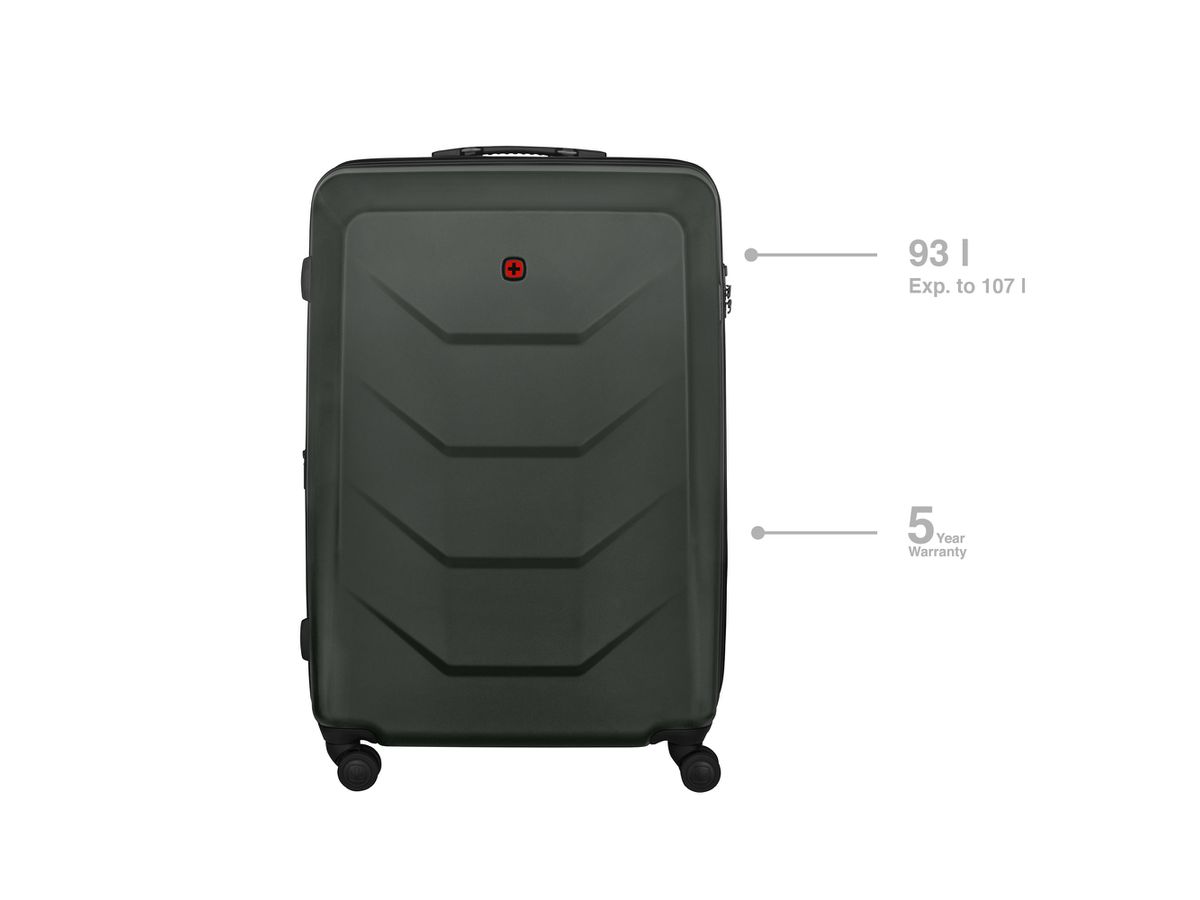 WENGER Prymo Large 93l 653637 Hardside Case anthracite (7611160299901)