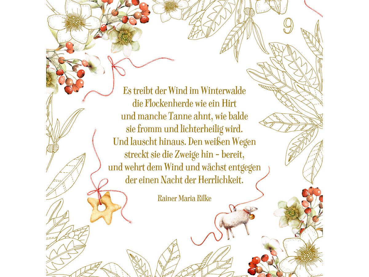 COPPENRATH Calendrier de l'avent créatif 95312 Merveilleux monde d'hiver (4050003953120)