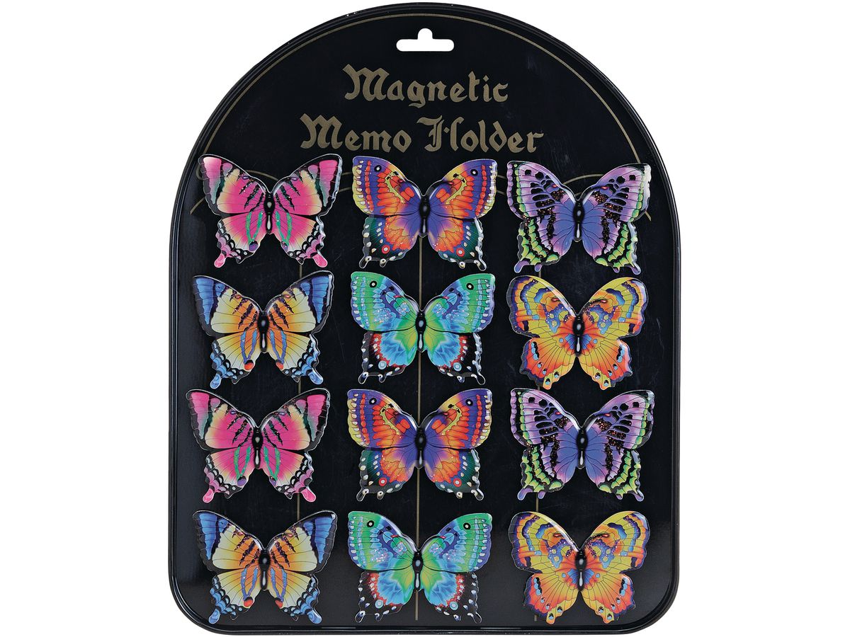 ROOST Aimant Papillon 10021768 6x5cm ass. (4007698217686)