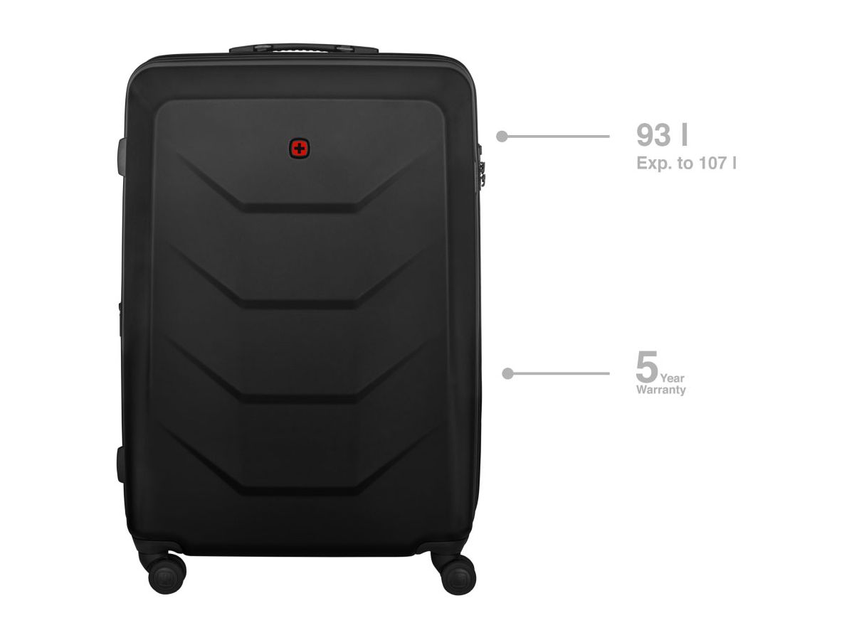 WENGER Prymo Large 93l 612538 Hardside Case Black (7611160242495)