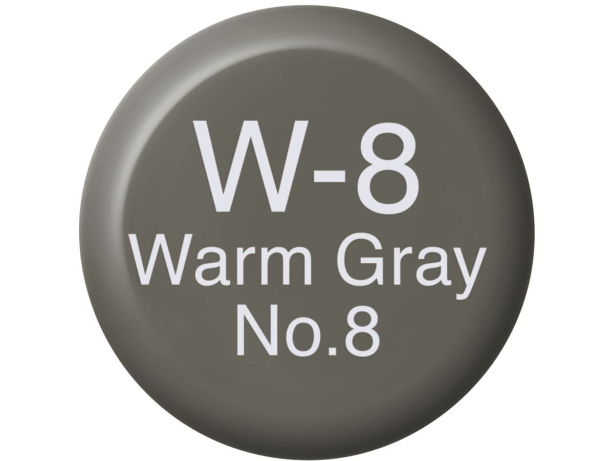 COPIC Ink Refill 21076112 W-8 - Warm Grey No.8 (4511338055748)