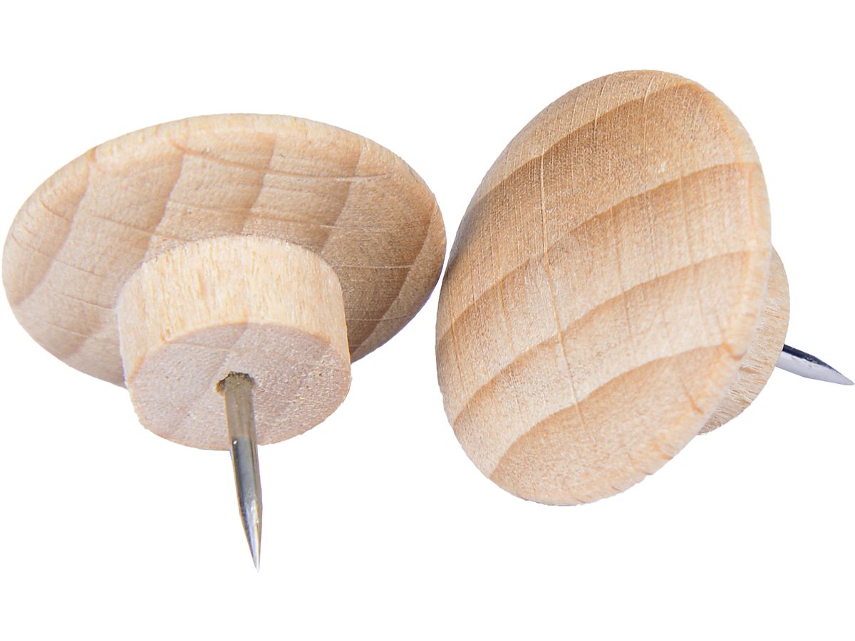 LEGAMASTER Aghi per bacheche WOODEN 7-145125 legno 25 pezzi (8713797094603)