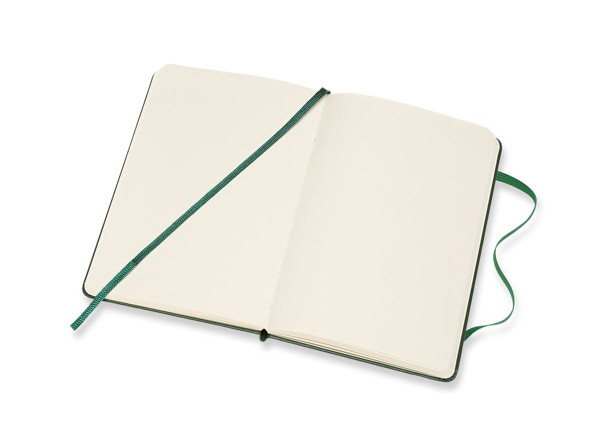 MOLESKINE Carnet HC P/A6 629032 en blanc, vert, 192 pages (8058647629032)