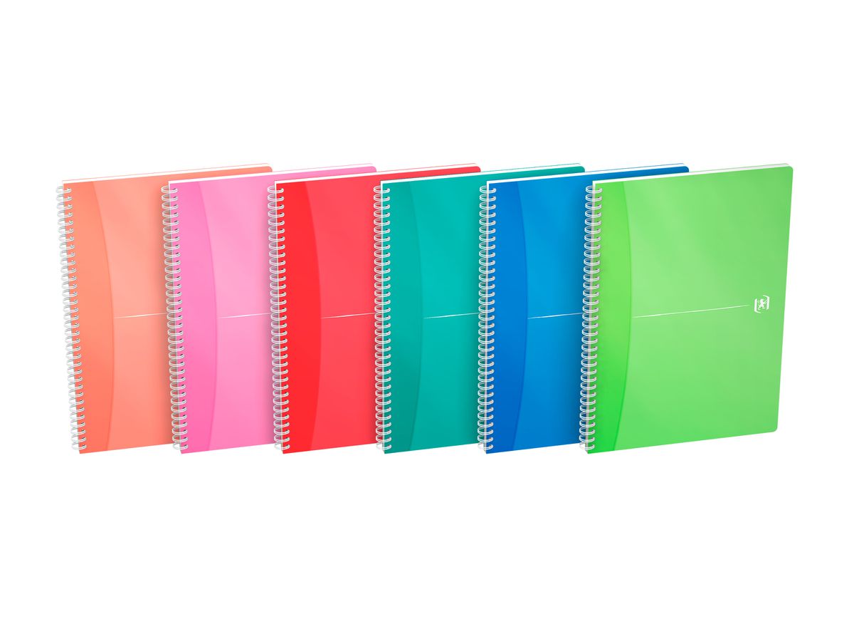 OXFORD Spiralbuch MyColours A4 100101864 kariert 5mm, 90g 90 Blatt (3020120029306)