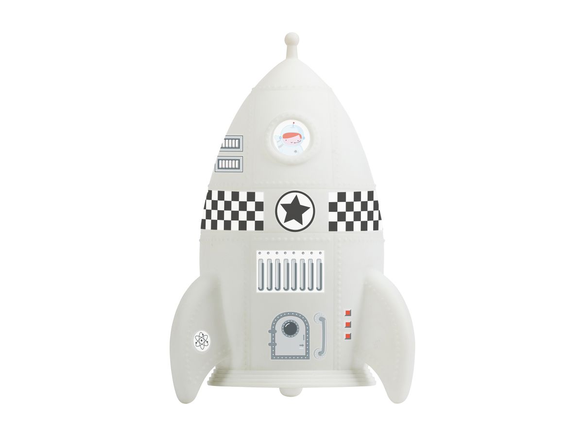 ALLC Veilleuse avec Sticker NLROWH26 Rocket 13x20x13cm (8719033868533)