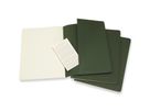 MOLESKINE Cahier XL, 3x, Blanko 855358 Myrtengrün 3 Stück (8055002855358)