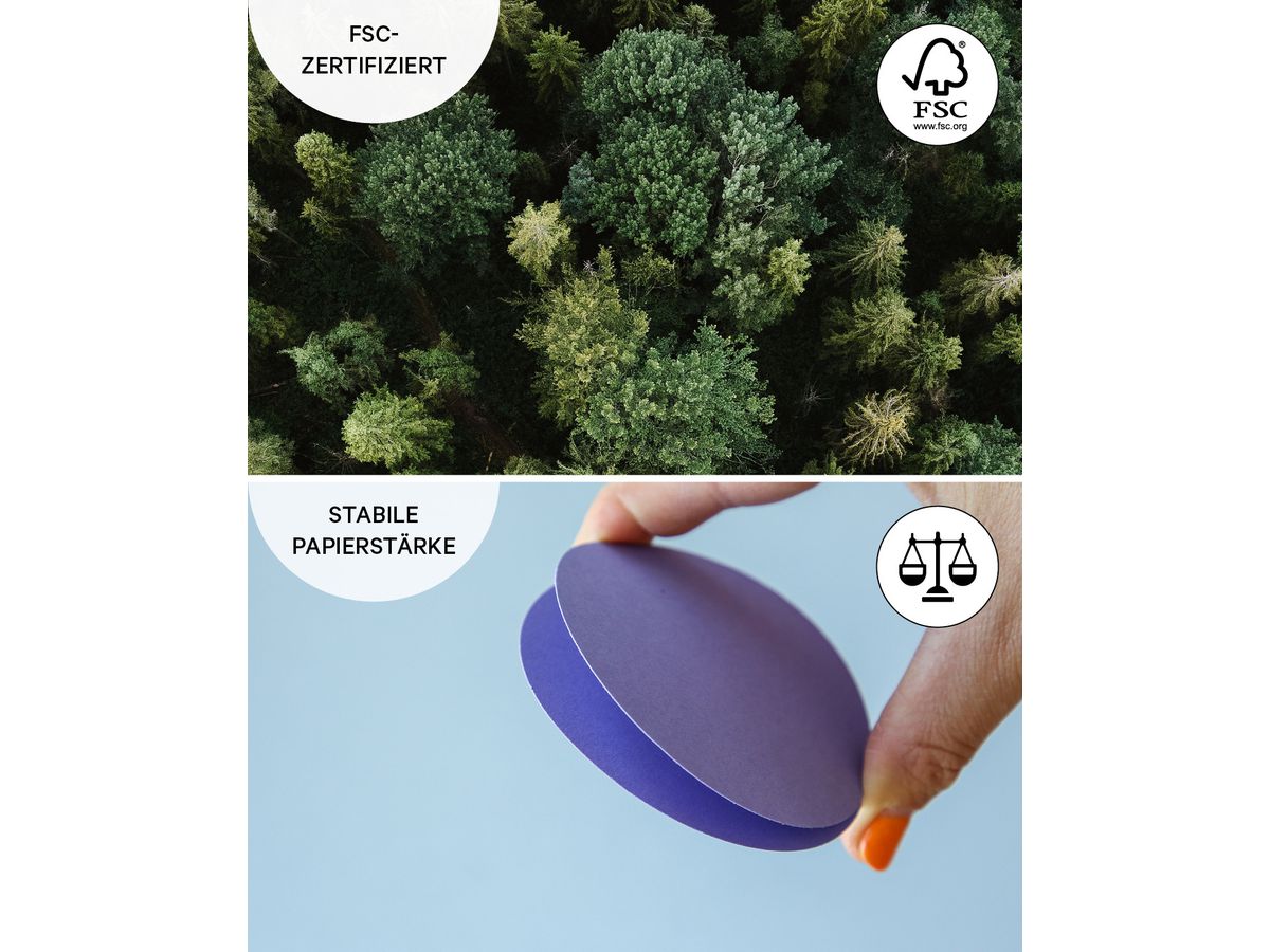 I AM CREATIVE Cartone per foto A4 2903018313 270g, azzurro cielo (8714677254575)