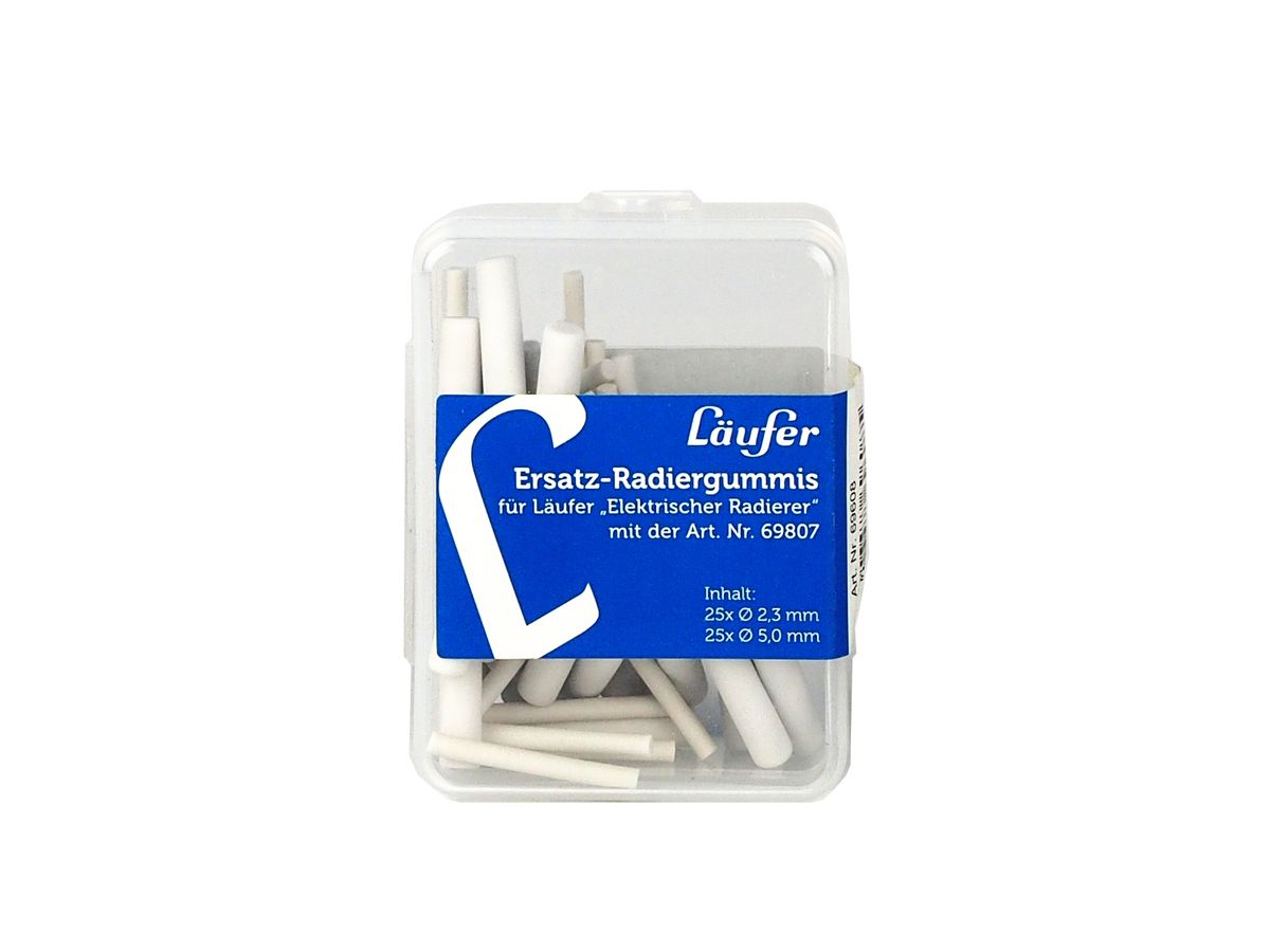 LÄUFER Gomma di riserva 25+25 pezzi 69608 Gomma elettrica 69607 (4006677696085)