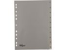 BÜROLINE Registro PP grigio A4 40936 grigio 1-10 (7612532058119)