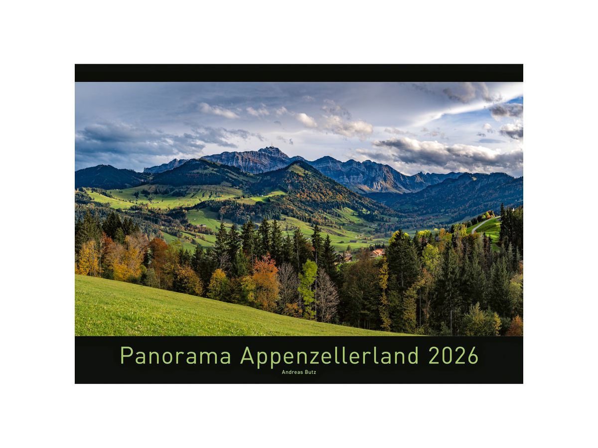 APPENZELLER Bildkalender 2026 9783858829030 Appenzellerland DE 70x50cm (9783858829030)
