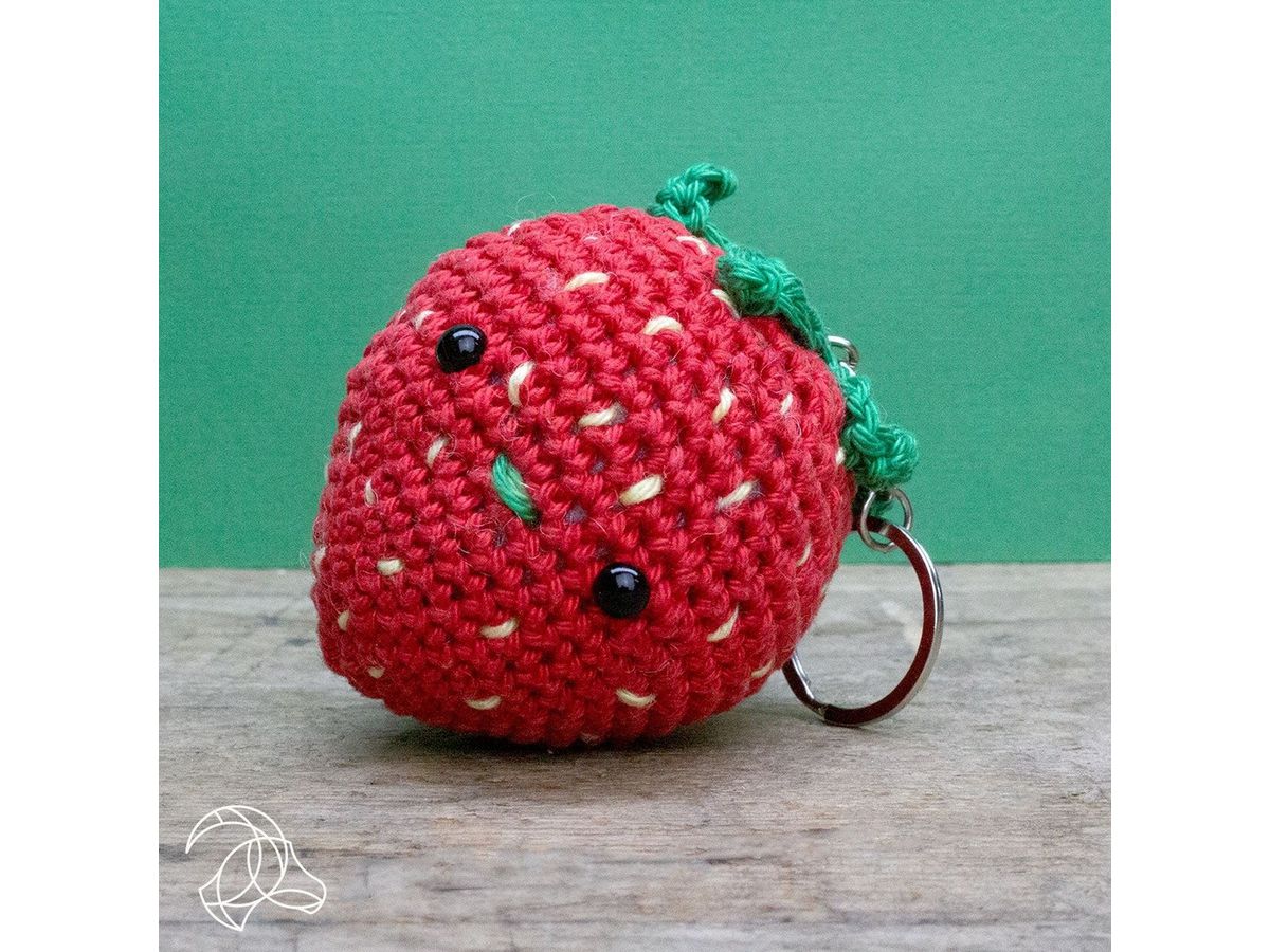 HARDICRAFT Set per uncinetto HC-40MB110 Portachiavi Fragola (8719244510924)