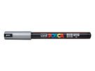 POSCA Fineliner 0.7mm PC1MR SILVER argento (4902778089927)