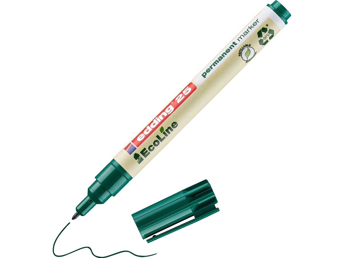 EDDING Permanent Marker 25 EcoLIne 25-4 grün (4004764971657)