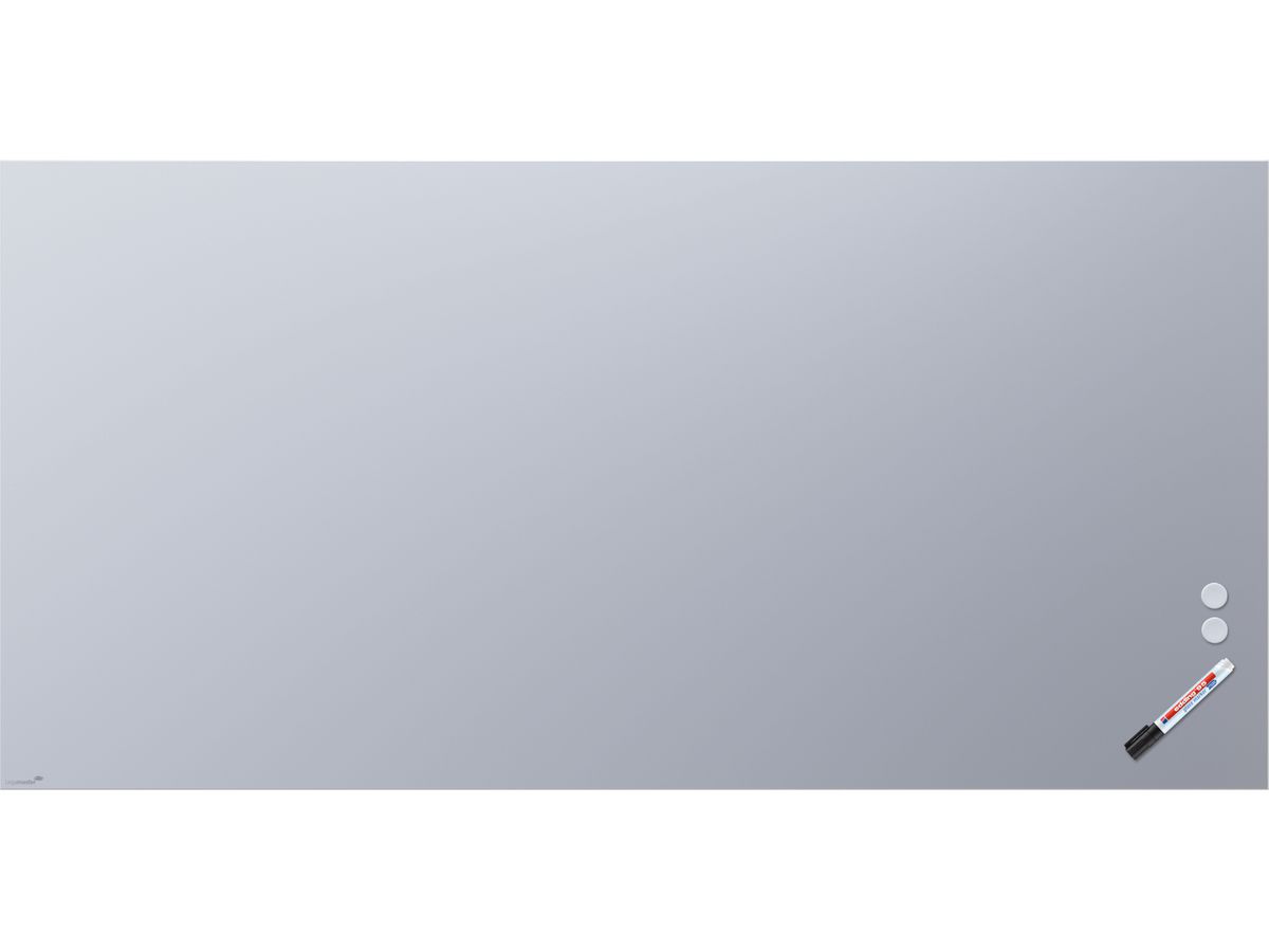 LEGAMASTER Tableau de verre 100x200cm 7-104464 mat, Chilly Lake (8713797108232)