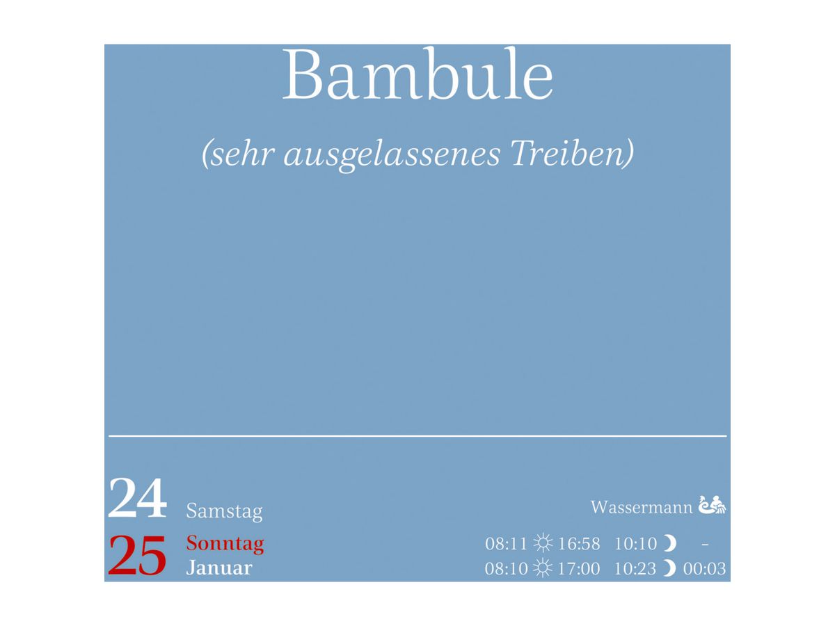 HARENBERG Calendario a strappo 2026 3310079+26 Duden Wortschätze DE 11x14cm (9783840036699)