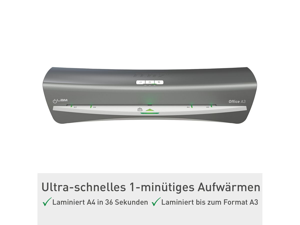 LEITZ Laminiergerät iLAM Office A3 72532084 (4002432139620)