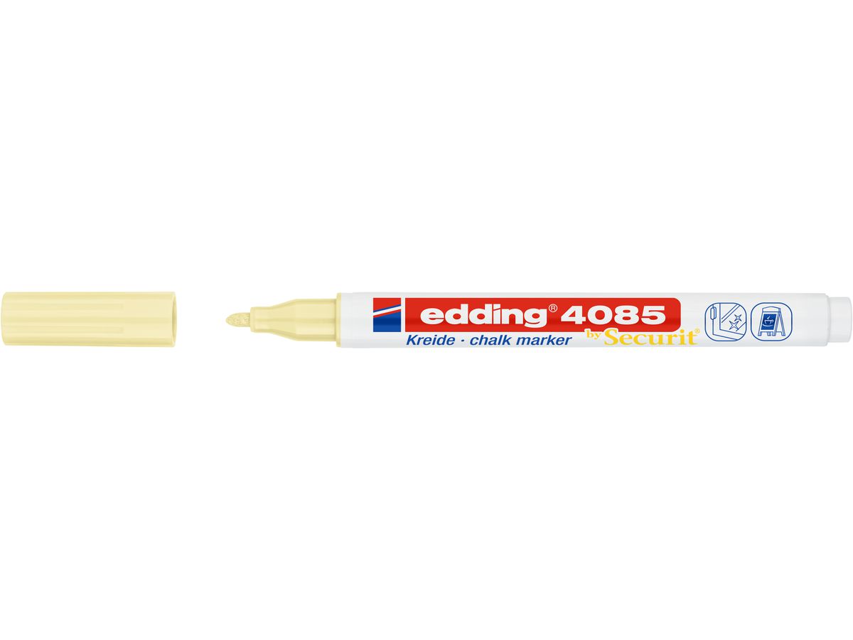 EDDING Chalk Marker 4085 1-2mm 4085-135 pastellgelb (4057305036759)