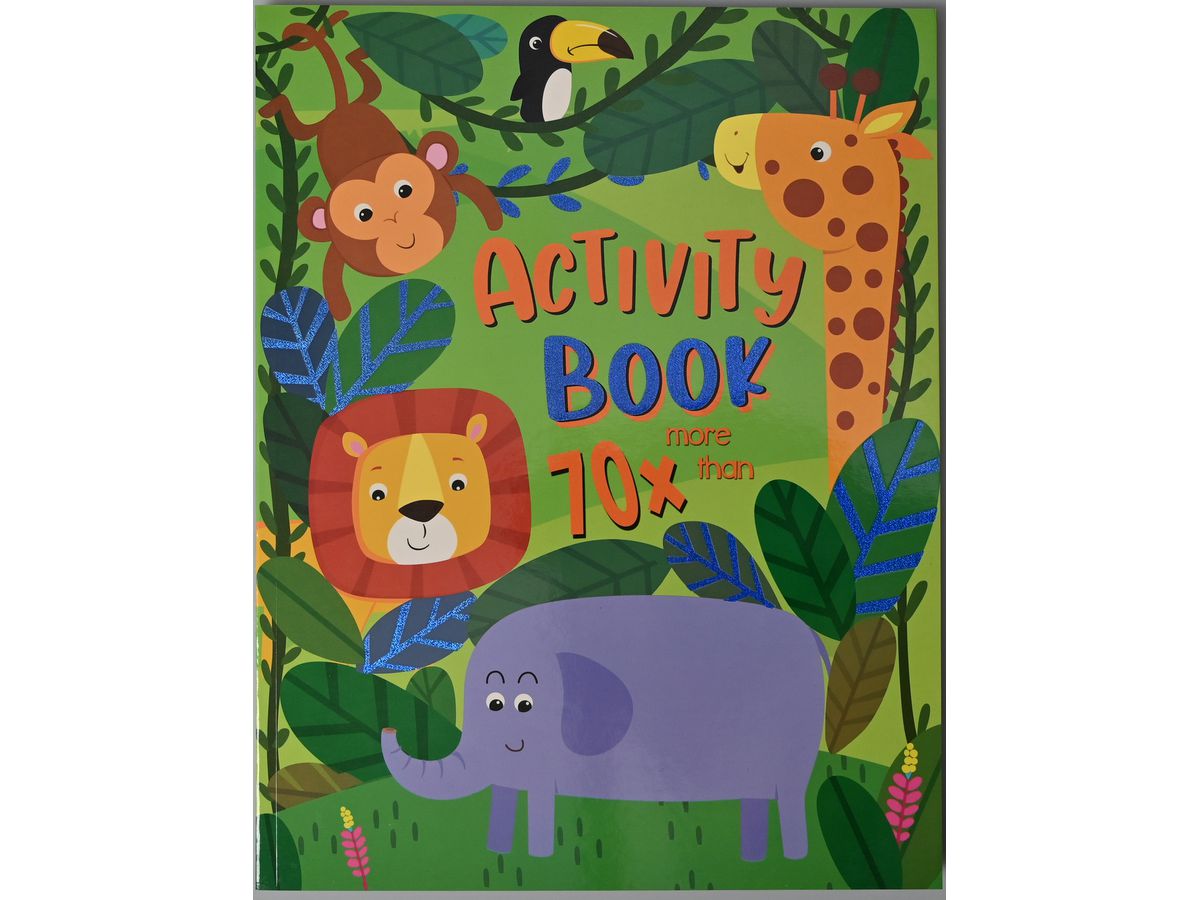 ROOST Livre des activités Jungel B902 assortis 21,5x28cm (8711851090202)