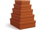 BIGSO BOX OF SWEDEN Boîte de rangement Cindy 325552233 terracotta 5er-Set (7330061084064)