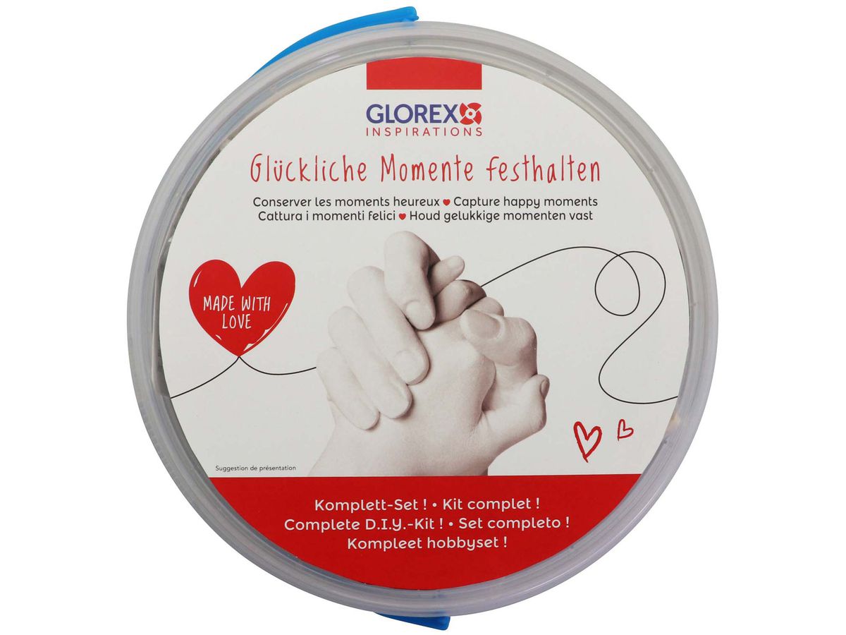 GLOREX DIY Kit riproduzione per mani 62704012 per 2 mani (7610877599281)