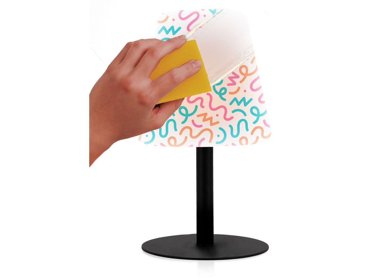 SECURIT Lampada da tavolo MIMI LP-BL-TA-2 nero, batteria, regolabile (8720663160768)