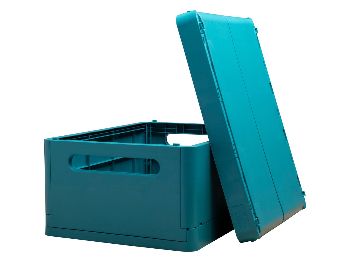 EXACOMPTA Klappbox Skandi A4+ 27234D Maxi pazifikblau 375x40x275mm (9002493272347)