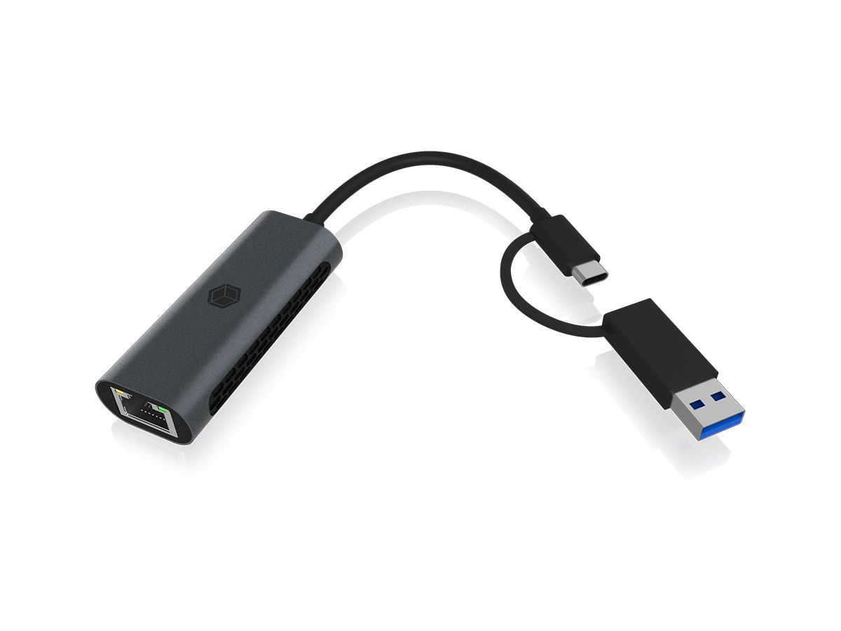 ICY BOX USB to 2.5 Gigabit Eth. LAN IB-LAN301-C3 (4250078173649)