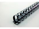 GBC Plastikbindrücken 8mm A4 4028174 schwarz, 21 Ringe 100 Stück (0033816097025)