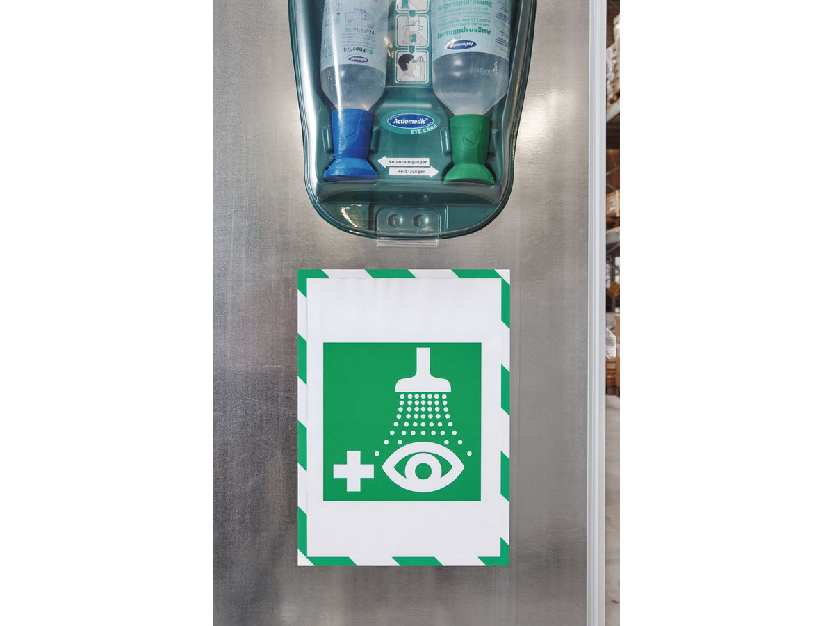 MAGNETOPLAN Cadre aimant magnetofix A3 1131345 SAFETY, vert/blanc 5 pcs. (4013695056982)