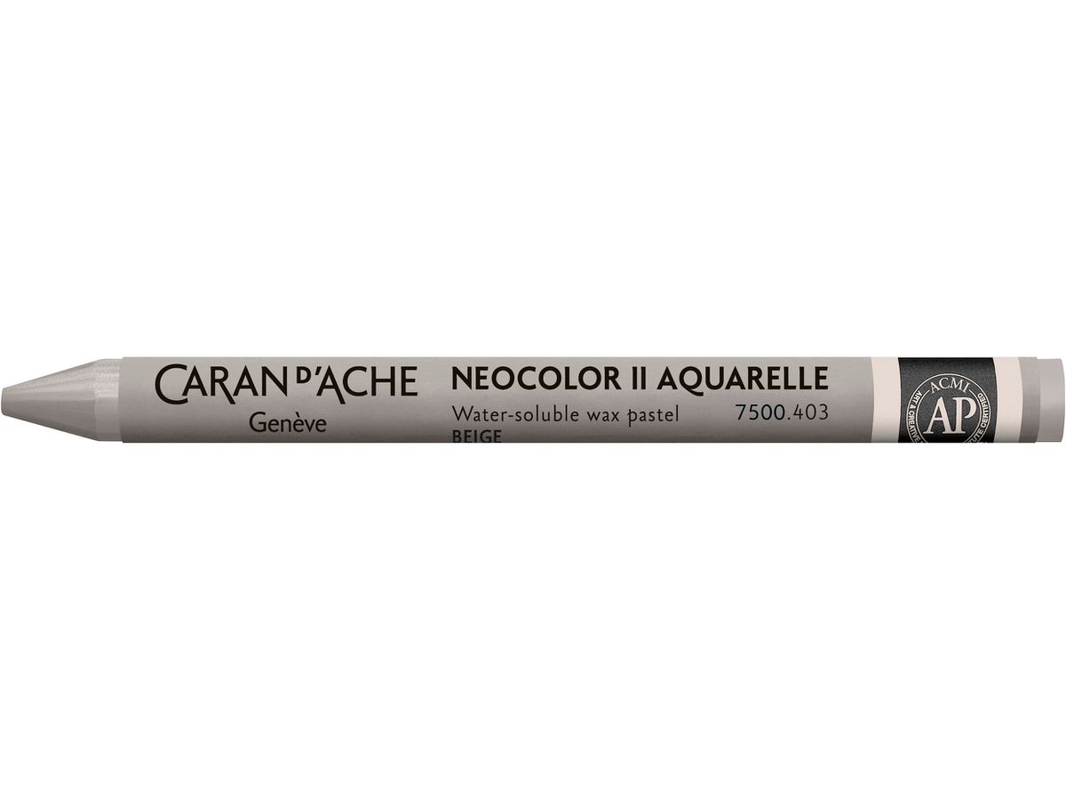 CARAN D'ACHE Wachsmalkreide Neocolor II 7500.403 beige (7610186272301)