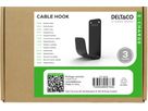 DELTACO e-Charge Cable Hook EV-5115 Stainless Steel SS304, Bl. (7333048057334)