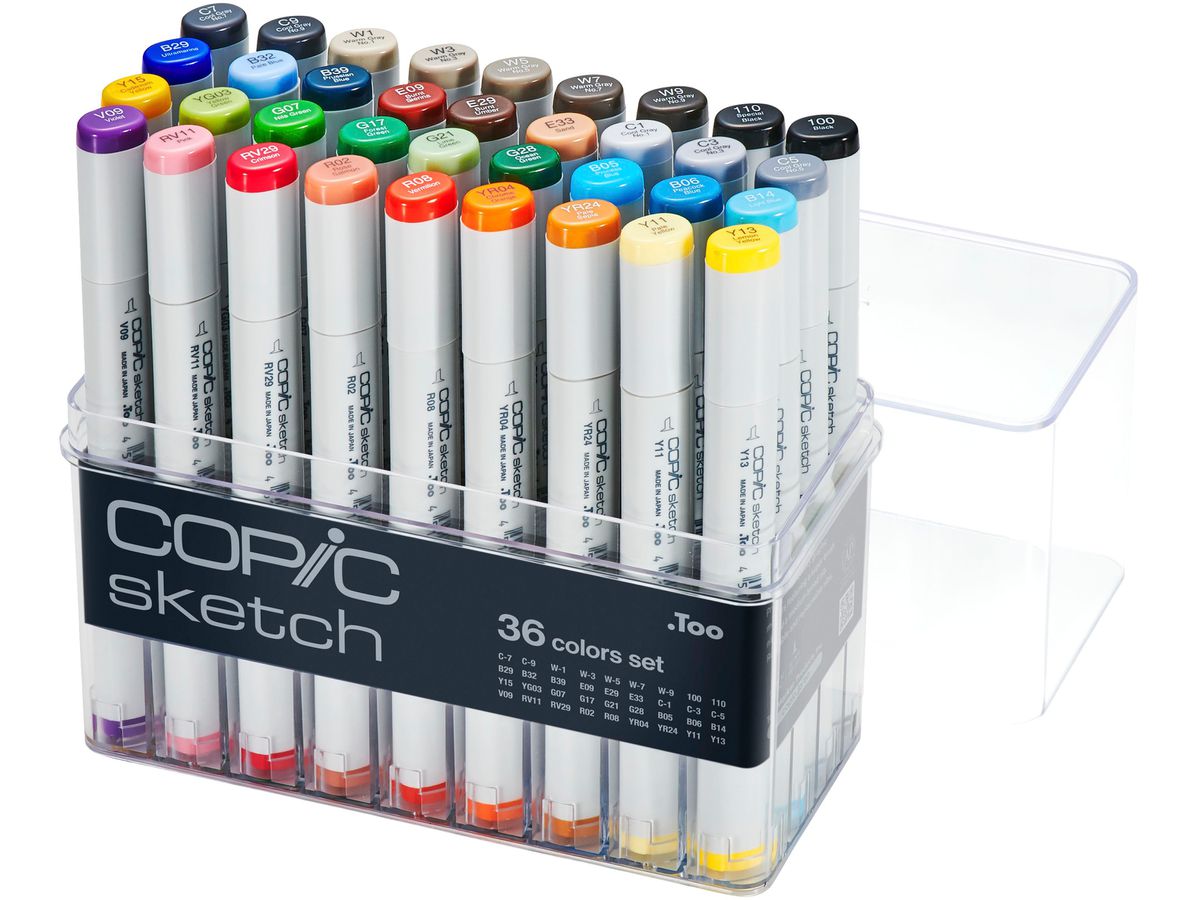 COPIC Marker Sketch 21075158 Set, 36 pcs. (4511338063156)