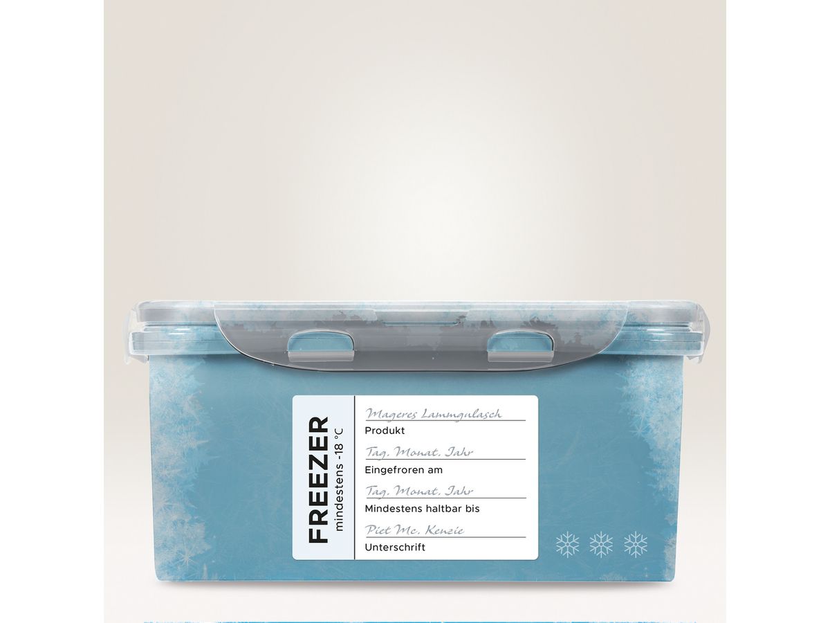 AVERY ZWECKFORM Tiefkühletiketten 63,5x33,9mm L7970-25 600 Stück (4004182067550)