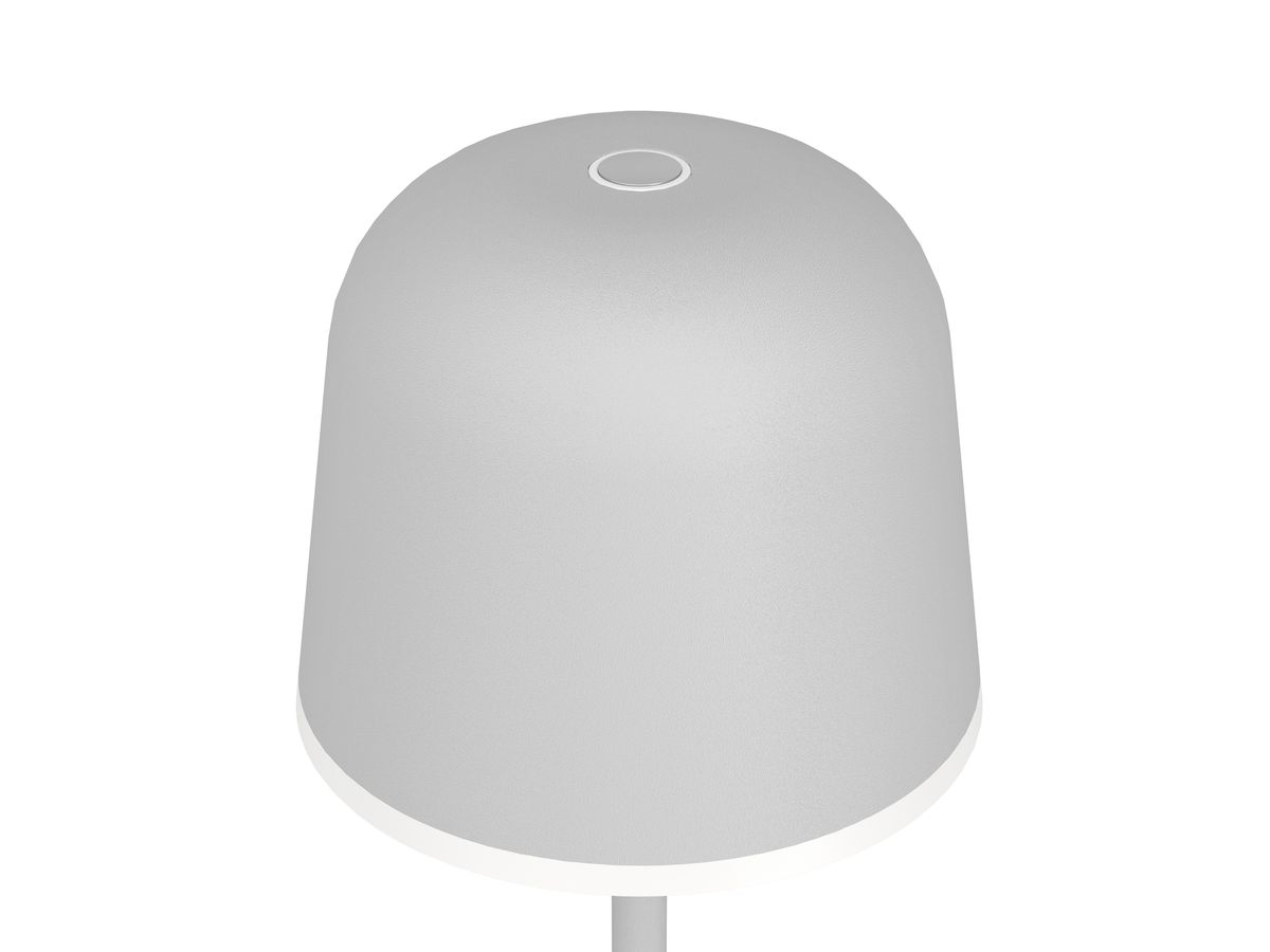 EGLO Lampada da tavolo Mannera 900458 grigio, batteria (9008606243976)