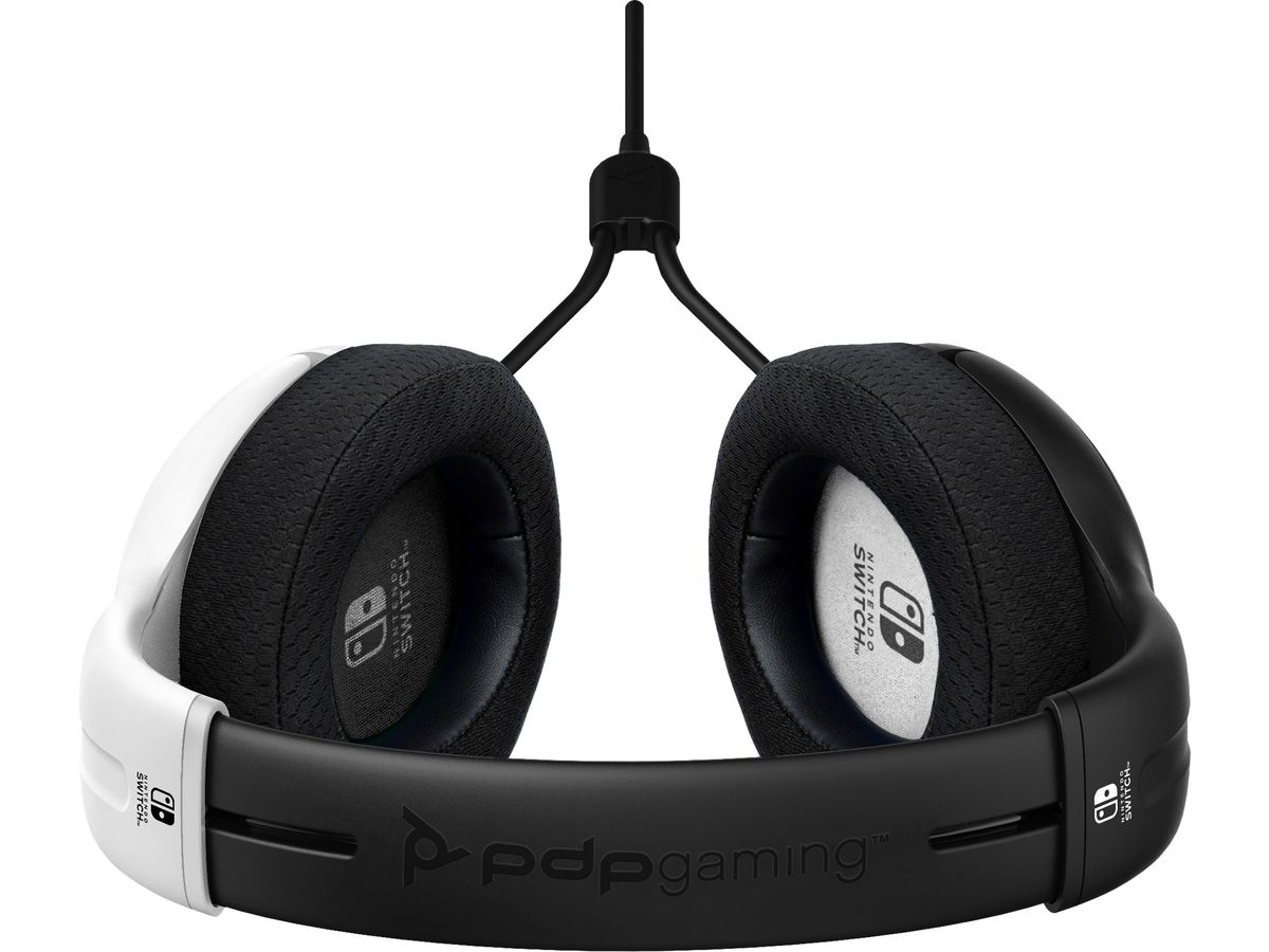 PDP LVL40 Wired Headset 500-162-BW-EU Black/White for NSW (0708056068721)