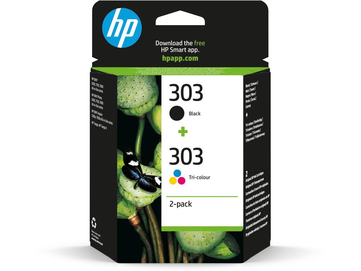HP Combopack 303 BK/color 3YM92AE Envy Photo 623x 200/165 Seiten (0192545863971)
