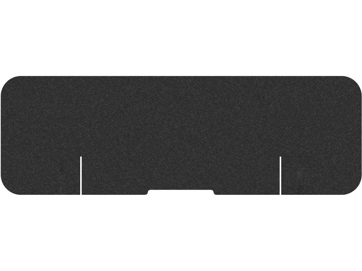 SUONO Div. x scrivania L 180x59cm 1111.L24.2600 DESK PLAIN, nero (7640439763218)